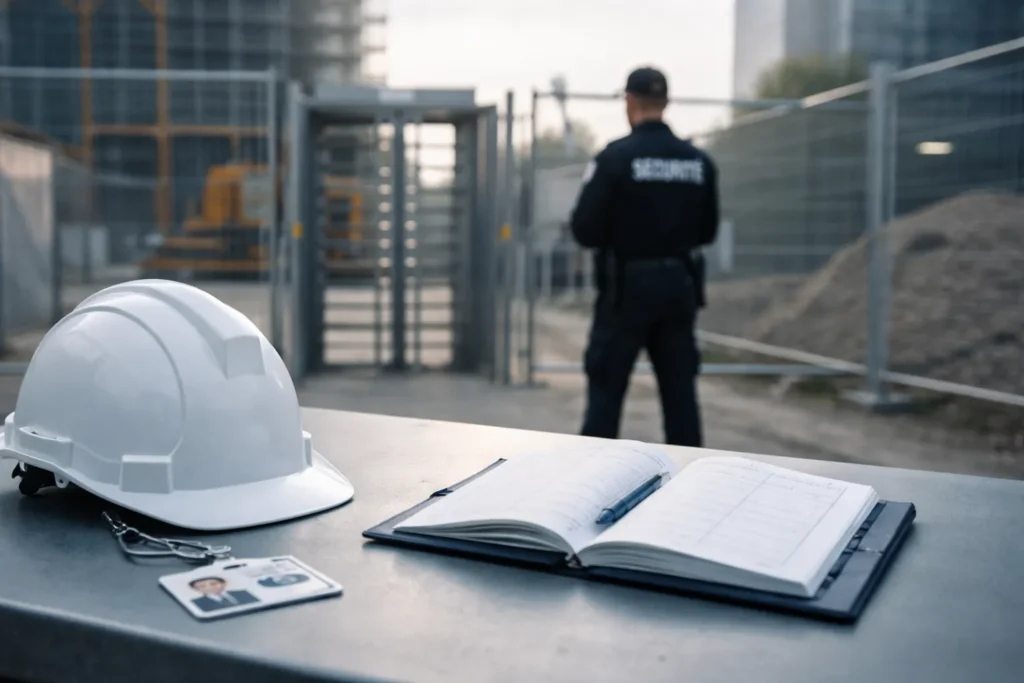 Sécurité sur chantier